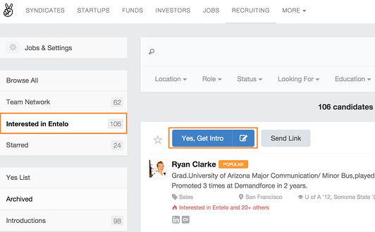 angellist interested in you