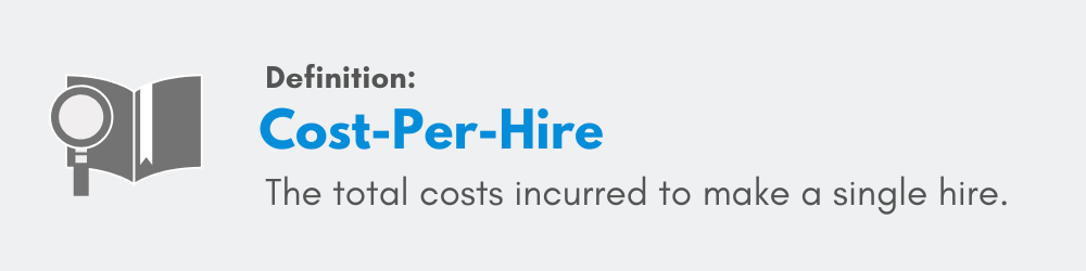 Cost-per-hire definition